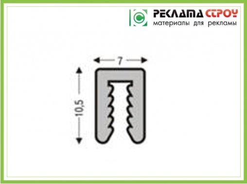 Профіль " П " анодований