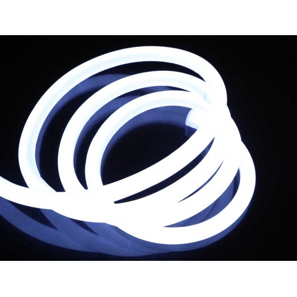 Неон круглий 360° гнучкий 220V, LED NEON