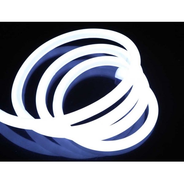 Неон круглый 360° гибкий 220V, LED NEON - 14мм