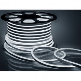 Неон Белый 220V, LED NEON - 16x8 мм.